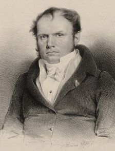 Portrait of the composer François-Joseph Fétis (1784-1871), 1831