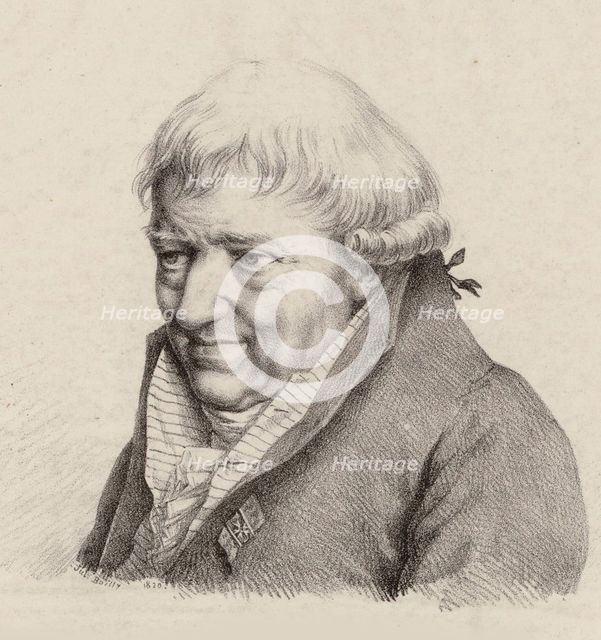 Portrait of the composer François-Joseph Gossec (1734-1829), 1820.