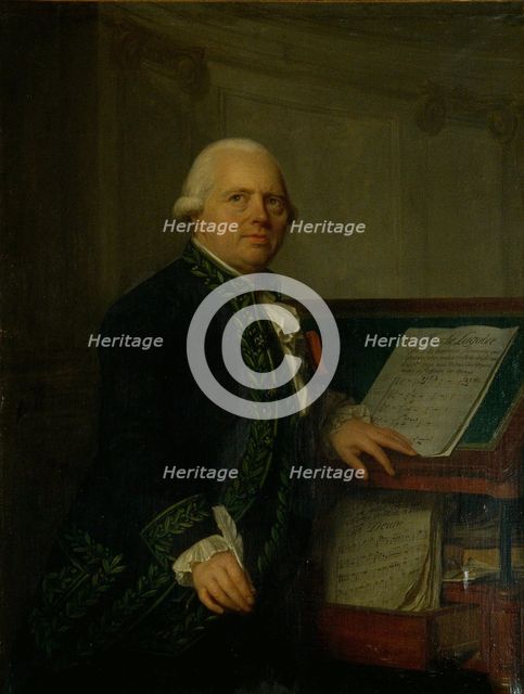 Portrait of the composer François-Joseph Gossec (1734-1829).