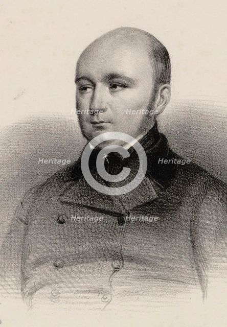Portrait of the composer Frédéric Bérat (1801-1855), 1850.