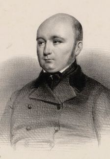 Portrait of the composer Frédéric Bérat (1801-1855), 1850