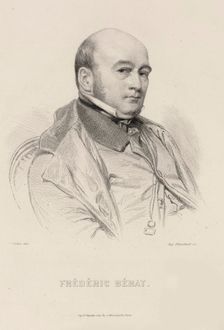 Portrait of the composer Frédéric Bérat (1801-1855)