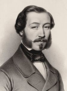 Portrait of the composer Frédéric Brisson (1821-1900), 1860
