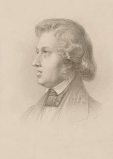 Portrait of the composer Frédéric Chopin (1810-1849), 1840s