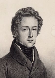 Portrait of the composer Frédéric Chopin (1810-1849), 1833