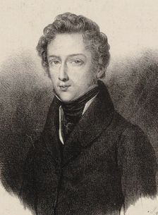 Portrait of the composer Frédéric Chopin (1810-1849), 1835
