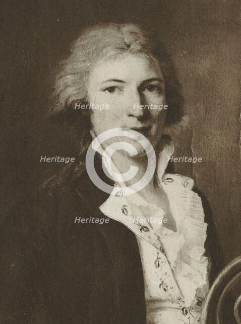 Portrait of the composer Frédéric Duvernoy (1765-1838), c. 1800. Creator: Anonymous.