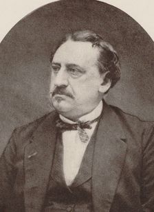 Portrait of the composer Friedrich von Flotow (1812-1883), 1880