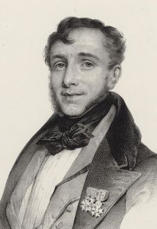 Portrait of the composer Friedrich Kalkbrenner (1785-1849), ca 1835-1840. Creator: Vogt, Pierre Charles (ca 1810-ca 1890)