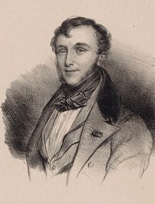Portrait of the composer Friedrich Kalkbrenner (1785-1849). Creator: Anonymous