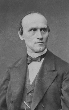 Portrait of the Composer Friedrich Kiel (1821-1885) . Creator: Photo studio Schaarwächter, Berlin