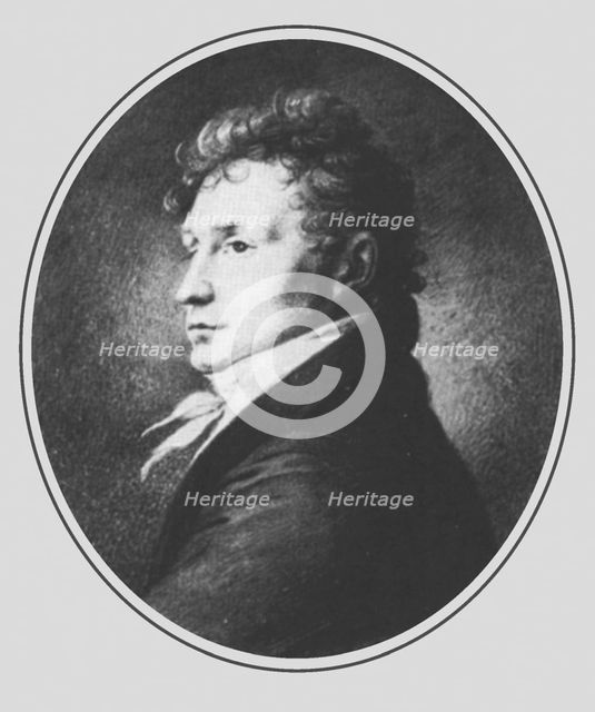 Portrait of the Composer Friedrich Kuhlau (1786-1832), Early 19th cen.. Artist: Anonymous  