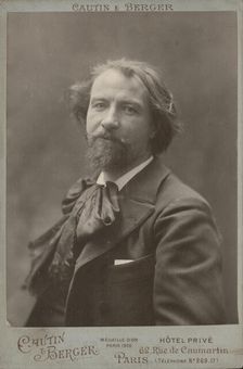 Portrait of the composer Gustave Charpentier (1860-1956), c. 1890. Creator: Photo studio Cautin & Berger, Paris