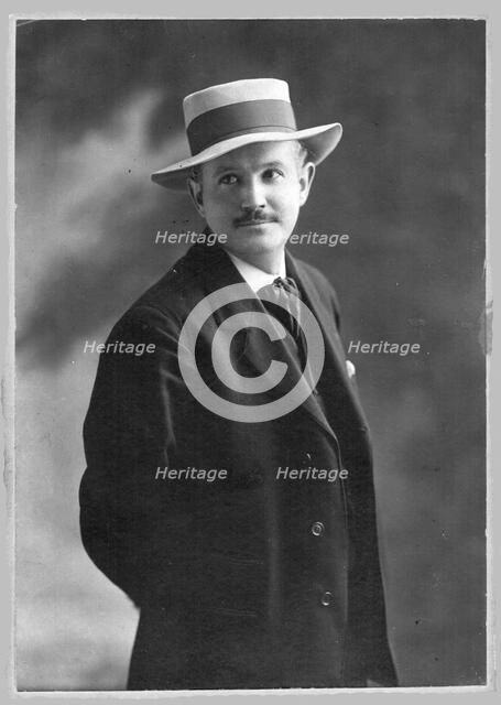 Portrait of the composer Gabriel Dupont (1878-1914) , 1901. Creator: Anonymous.