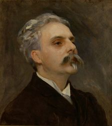 Portrait of the composer Gabriel Fauré (1845-1924)