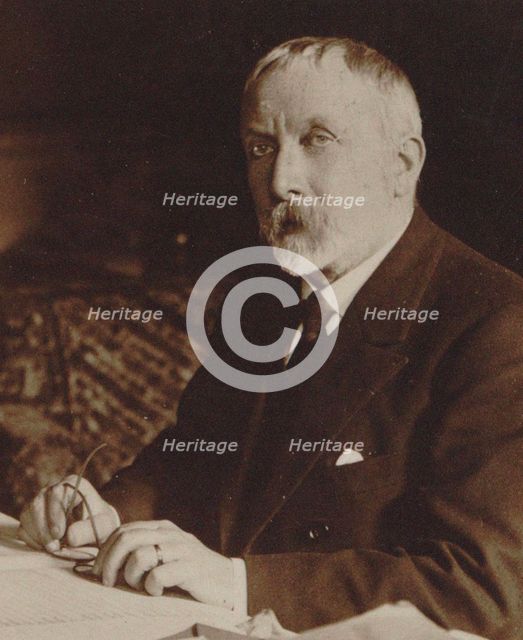 Portrait of the Composer Gabriel Pierné (1863-1937) , 1910. Creator: Manuel, Henri (1874-1947).