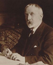 Portrait of the Composer Gabriel Pierné (1863-1937) , 1910. Creator: Manuel, Henri (1874-1947)