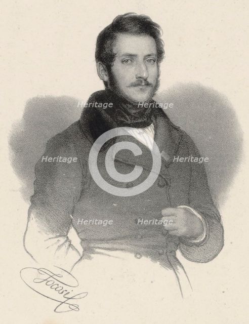 Portrait of the composer Gaetano Donizetti (1797-1848), 1830.