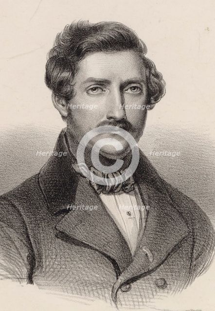 Portrait of the composer Gaetano Donizetti (1797-1848), 1830s.