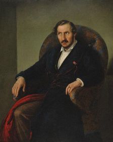 Portrait of the composer Gaetano Donizetti (1797-1848), 1847-1848
