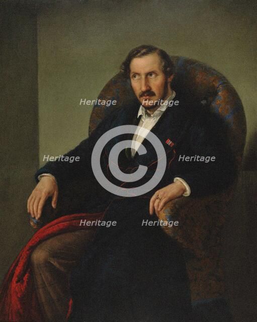 Portrait of the composer Gaetano Donizetti (1797-1848), 1847-1848.