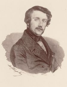 Portrait of the composer Gaetano Donizetti (1797-1848)