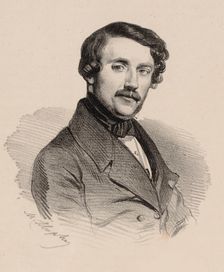 Portrait of the composer Gaetano Donizetti (1797-1848)