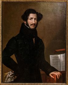 Portrait of the composer Gaetano Donizetti (1797-1848), First half of the 19th century. Creator: Anonymous