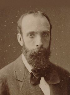 Portrait of the Composer Gaston Salvayre (1847-1916) , 1880. Creator: Anonymous