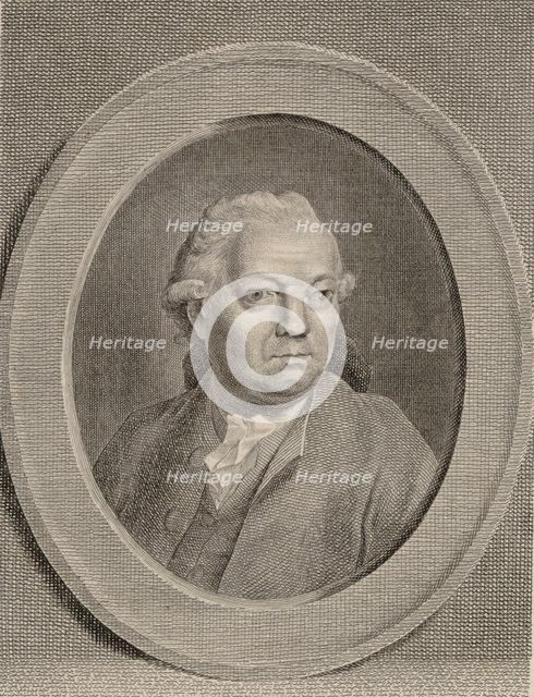 Portrait of the composer Georg Benda (1722-1795), Late 18th cent..