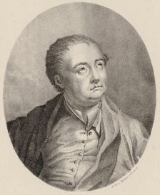 Portrait of the composer Georg Friedrich Haendel (1685-1759), 1825