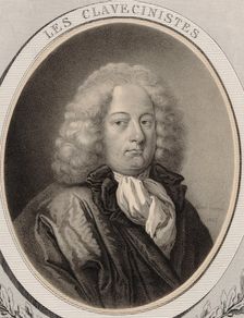 Portrait of the composer Georg Friedrich Haendel (1685-1759)
