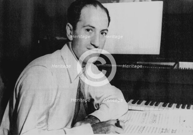 Portrait of the Composer George Gershwin (1898-1937), 1937.