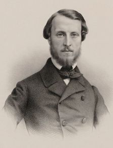 Portrait of the composer Georges Bousquet (1818-1854), 1854