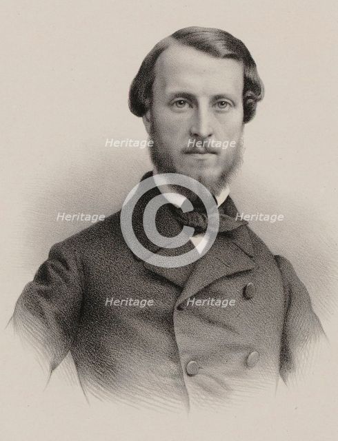 Portrait of the composer Georges Bousquet (1818-1854), 1854.
