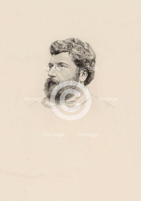 Portrait of the composer Georges Bizet (1838-1875), 1860s.