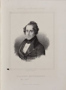 Portrait of the composer Giacomo Meyerbeer (1791-1864), 1841