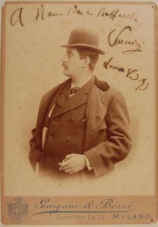 Portrait of the Composer Giacomo Puccini (1858-1924), 1893