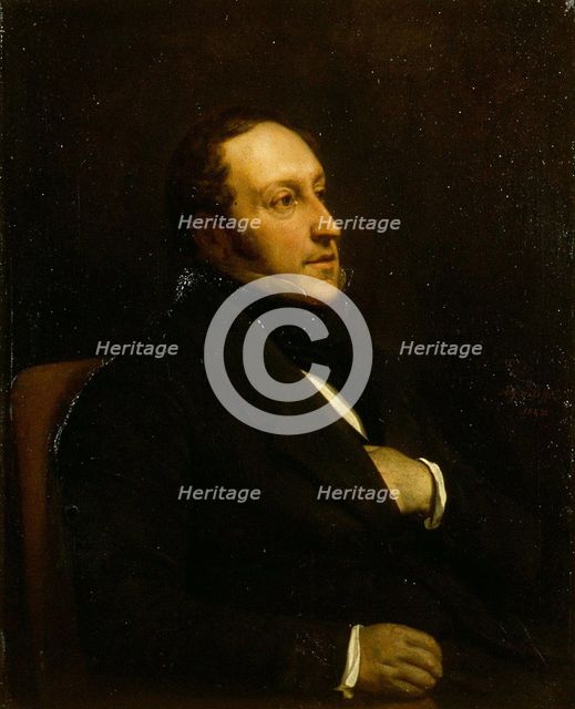 Portrait of the composer Gioachino Antonio Rossini (1792-1868).