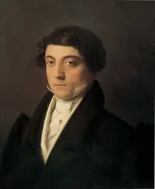 Portrait of the composer Gioachino Antonio Rossini (1792-1868), c. 1830