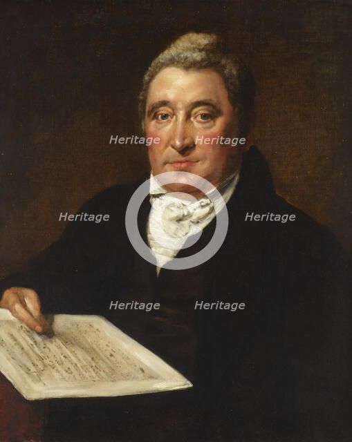 Portrait of the composer Gioachino Antonio Rossini (1792-1868). Creator: Anonymous.