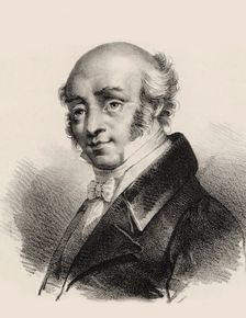 Portrait of the composer Giovanni Battista Viotti (1755-1824), ca 1820. Creator: Ducarme, Pierre François (active End of 18th - Early 19th cen.)