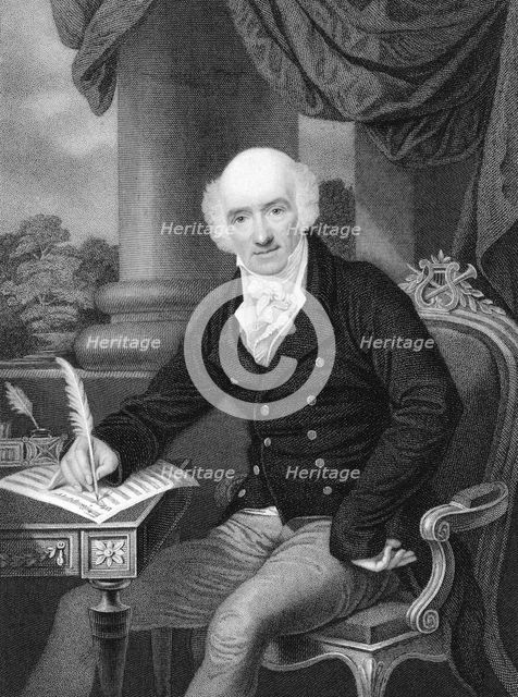 Portrait of the composer Giovanni Battista Viotti (1755-1824), ca 1820. Creator: Meyer, Henry Hoppner (1780-1847).