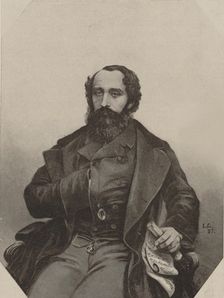Portrait of the composer Giovanni Duca, 1857