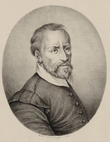 Portrait of the composer Giovanni Pierluigi da Palestrina (1526-1594), 1818. Creator: Winter, Heinrich Eduard von (1788-1825)