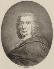 Portrait of the Composer Giovanni Porta (1690-1755) , 1816. Creator: Winter, Heinrich Eduard von (1788-1825)