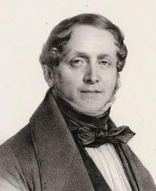 Portrait of the composer Giulio Marco Bordogni (1789-1856), 1838