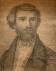 Portrait of the Composer Giuseppe Verdi (1813-1901), 1836