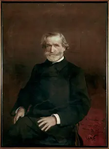 Portrait of the Composer Giuseppe Verdi (1813-1901), 1886