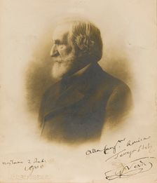 Portrait of the Composer Giuseppe Verdi (1813-1901), 1900